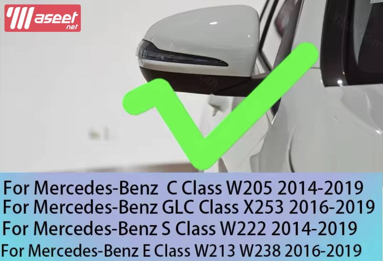 (Carbon Fiber) mirror cover for Mercedes Benz 2