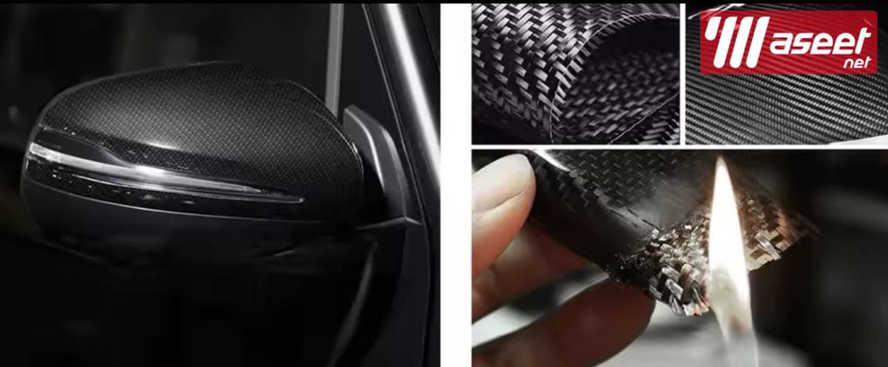 (Carbon Fiber) mirror cover for Mercedes Benz 3