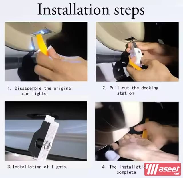 Welcome projector for Mercedes Benz