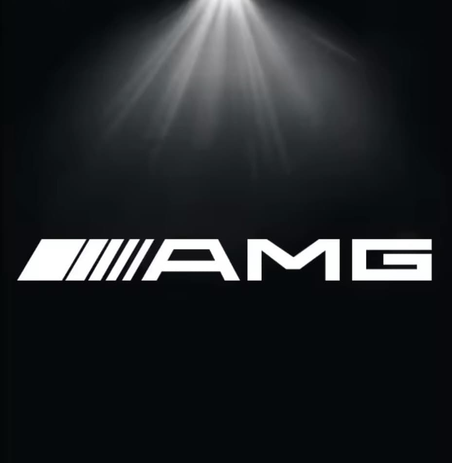 Welcome projector for Mercedes AMG 0