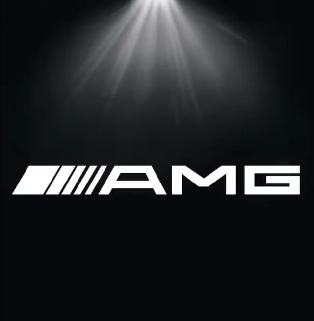 Welcome projector for Mercedes AMG