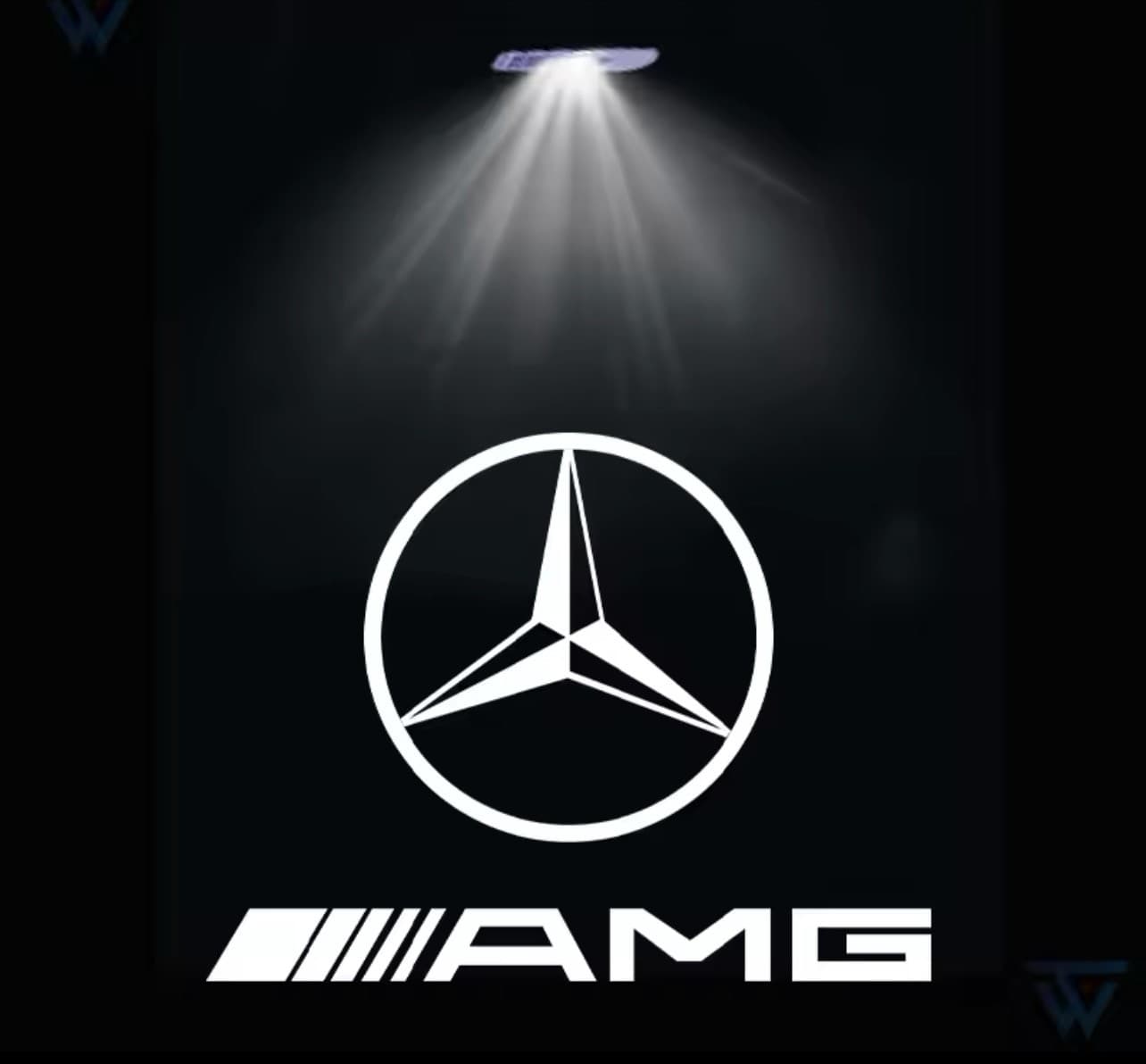 Welcome light projector for Mercedes Benz AMG SLK SLR 0