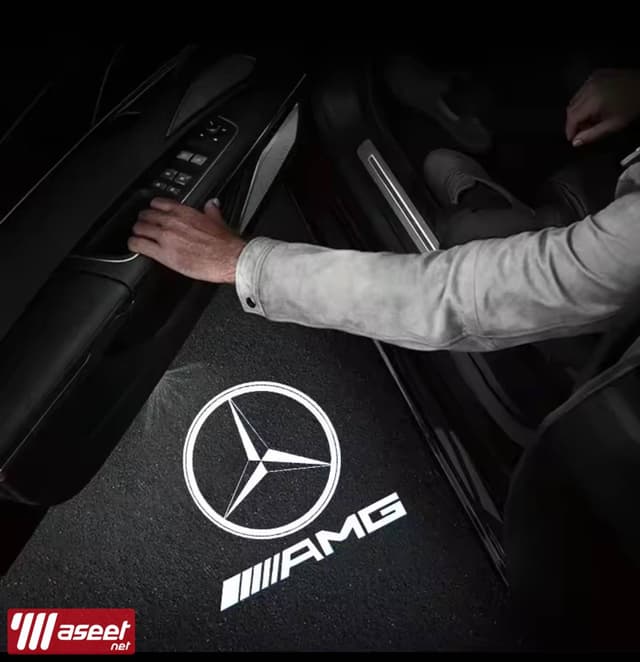 Welcome light projector for Mercedes Benz AMG SLK SLR