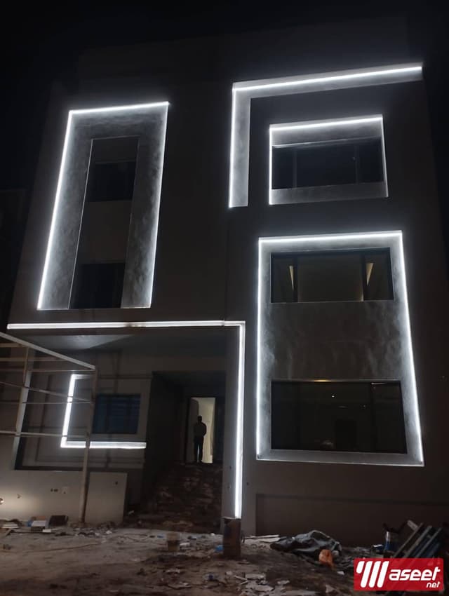 All internal and external electrical work is finished