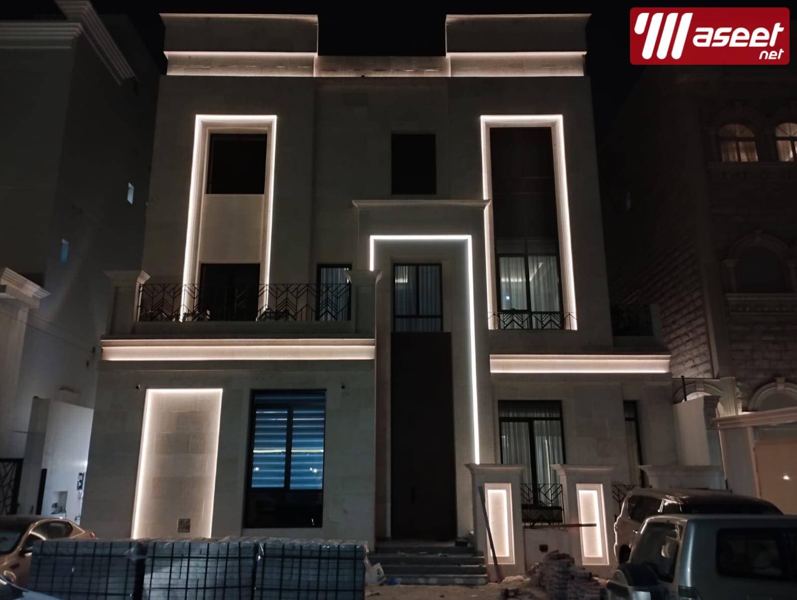 All internal and external electrical work is finished 8