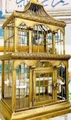 قفص نحاس وحديد للطيور المغرّدة 0