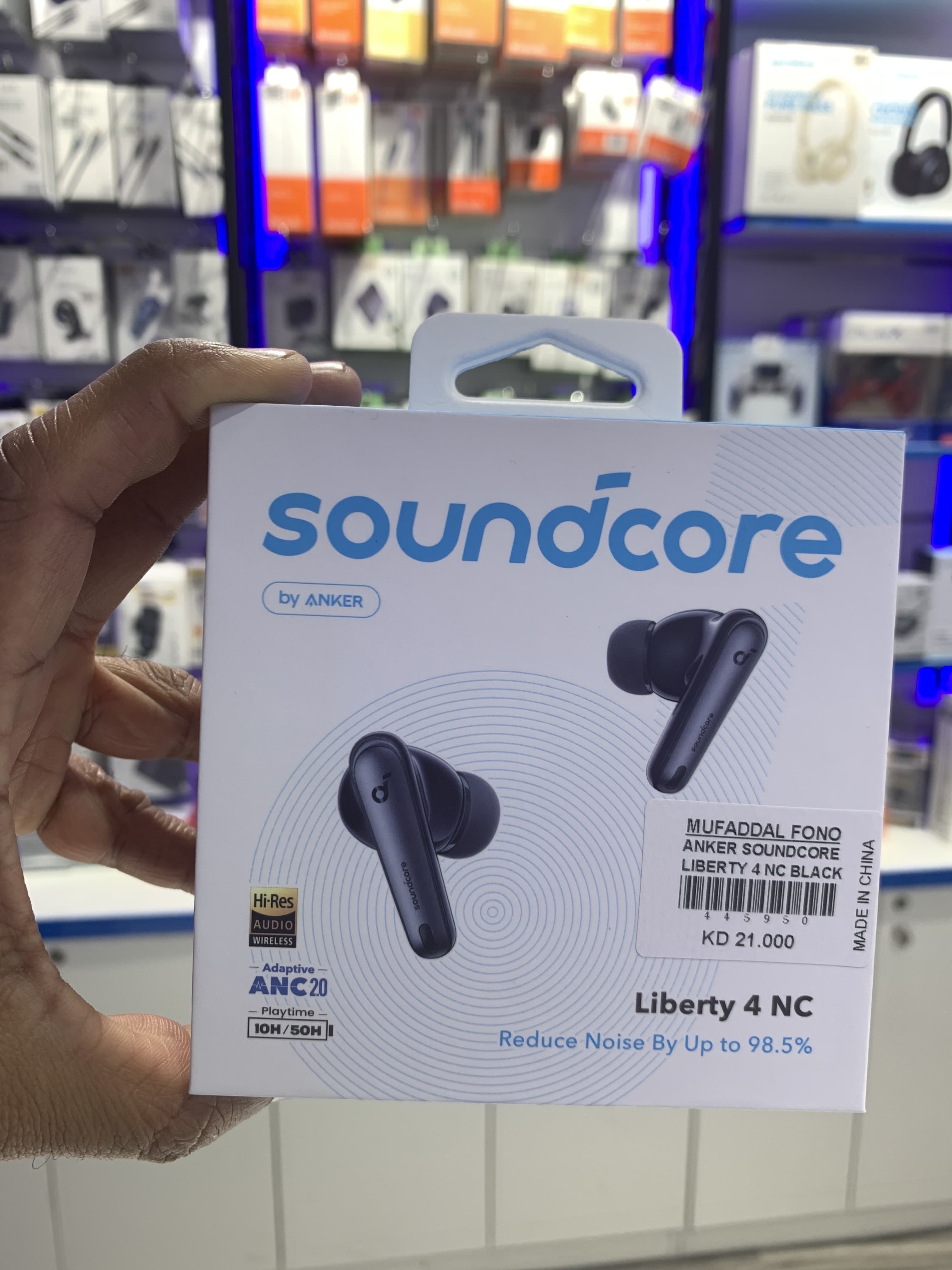 Anker Soundcore Liberty 4 NC wireless earbuds  0