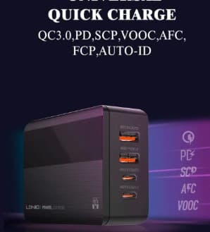 65W Type-C and USB head 0