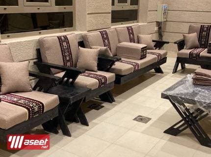 كراسي حديد ملكية وأطقم قعدات 2