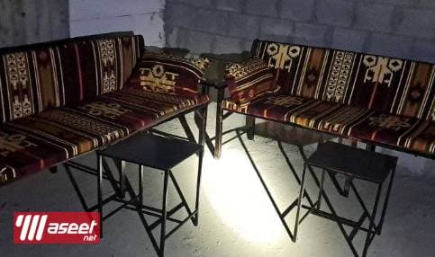 بيع جميع أنواع الكراسي الخارجية مع الفرش 1