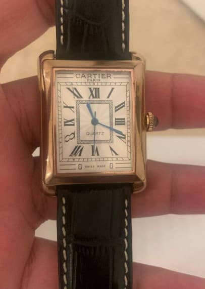 Original Cartier first class watch 0