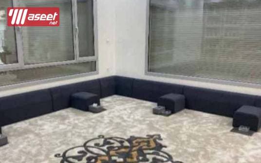 Tailored backrest diwaniyas, sessions