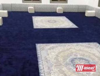 Tailored backrest diwaniyas, sessions 5