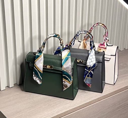 A collection of bags for sale 0