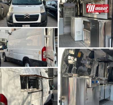 For sale a Citroen car fully equipped as a restaurant 11