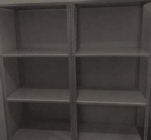 storage shelves