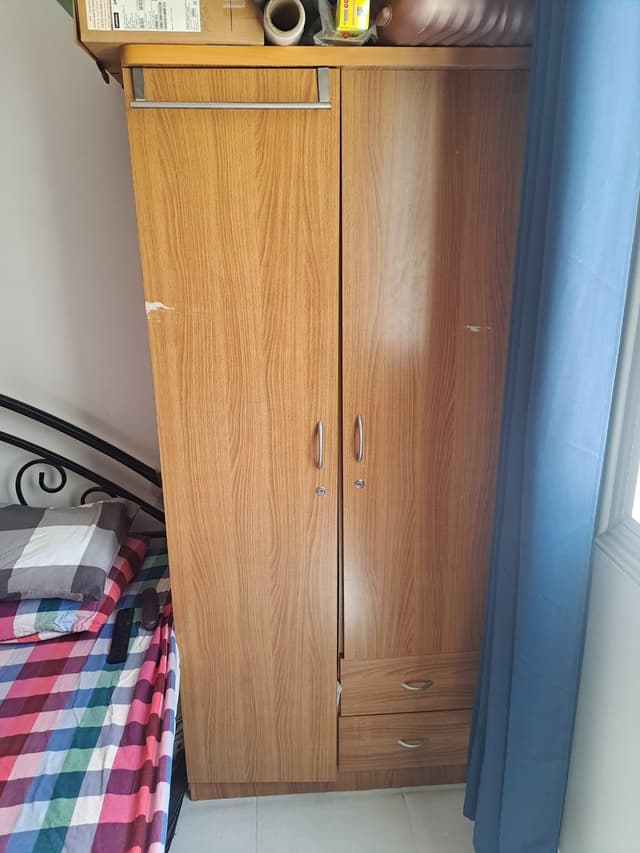 Wardrobe engineered wood