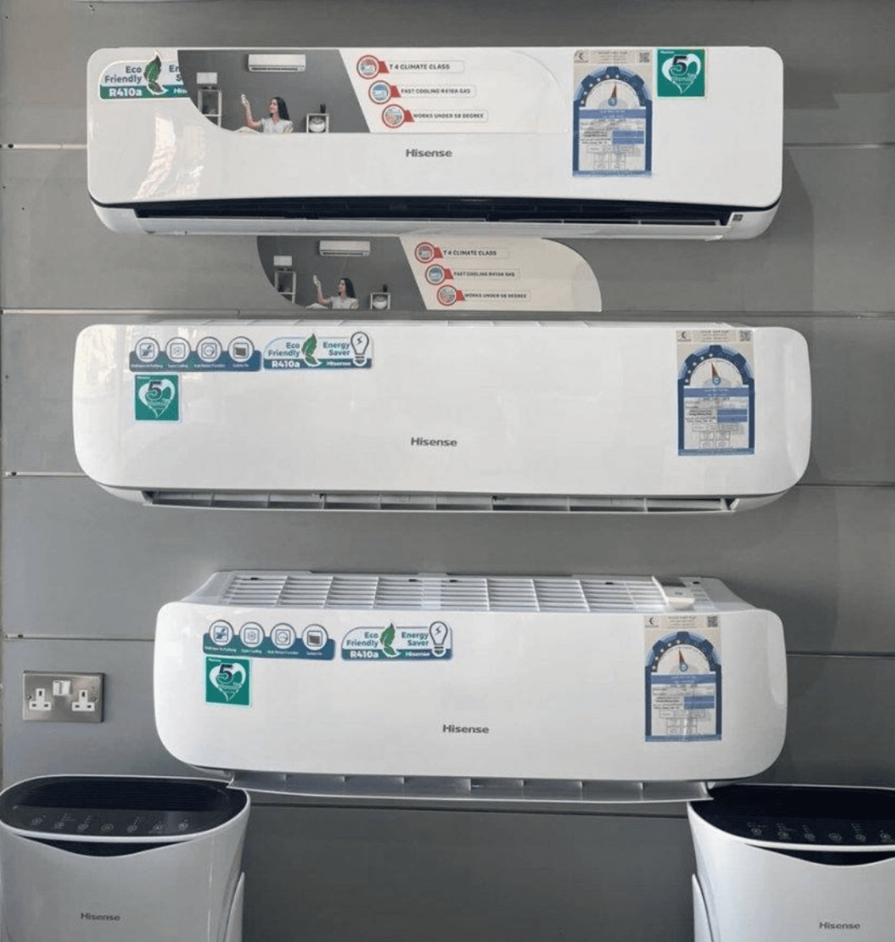 For sale new air conditioning units and air conditioners in cardboard 4