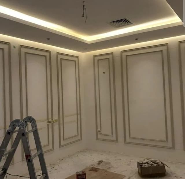 Gypsum board decoration teacher