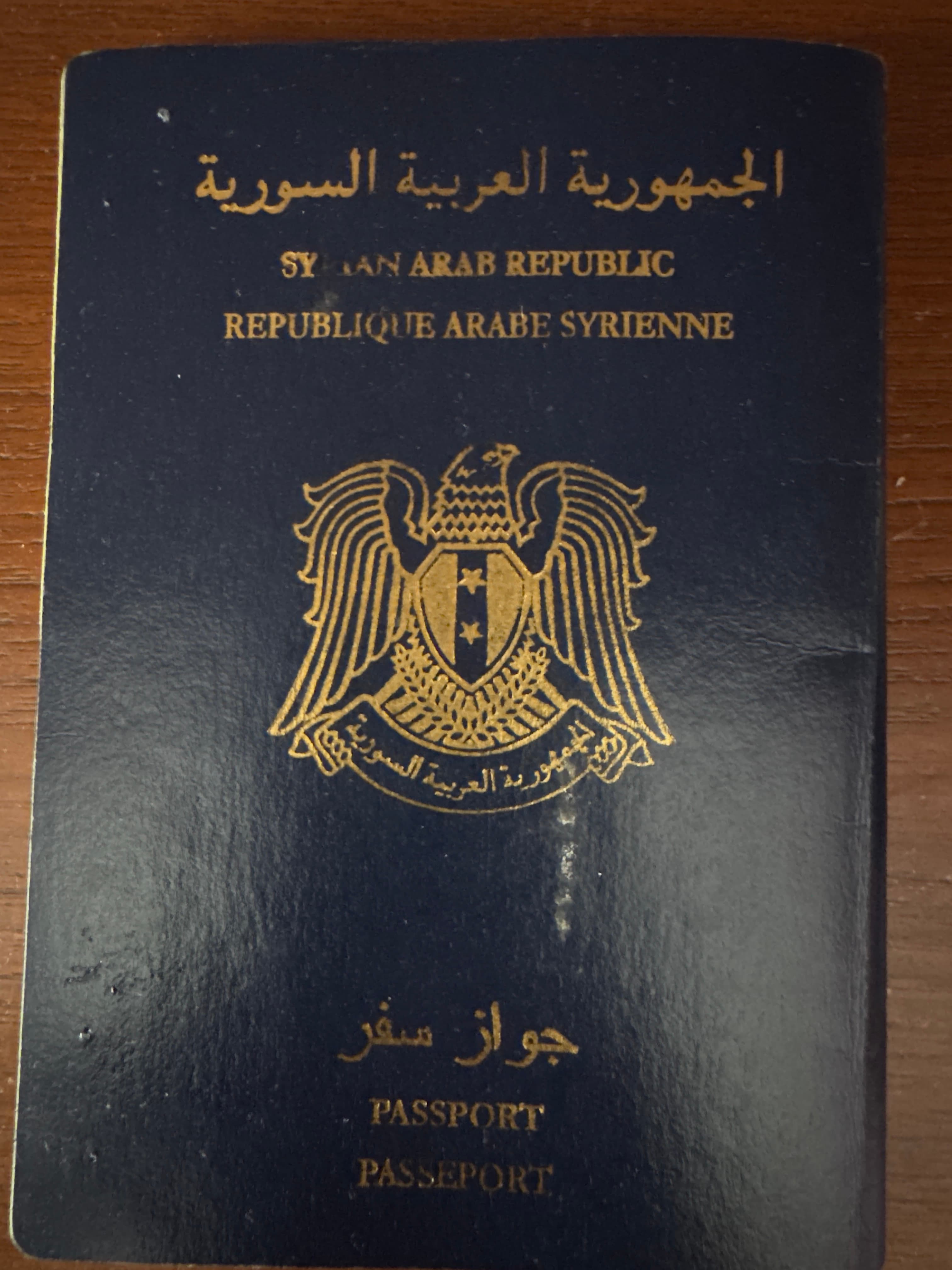 A lost passport 0