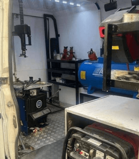   a mobile garage 0