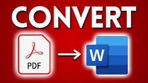 Convert pdf to word and convert book to word  1