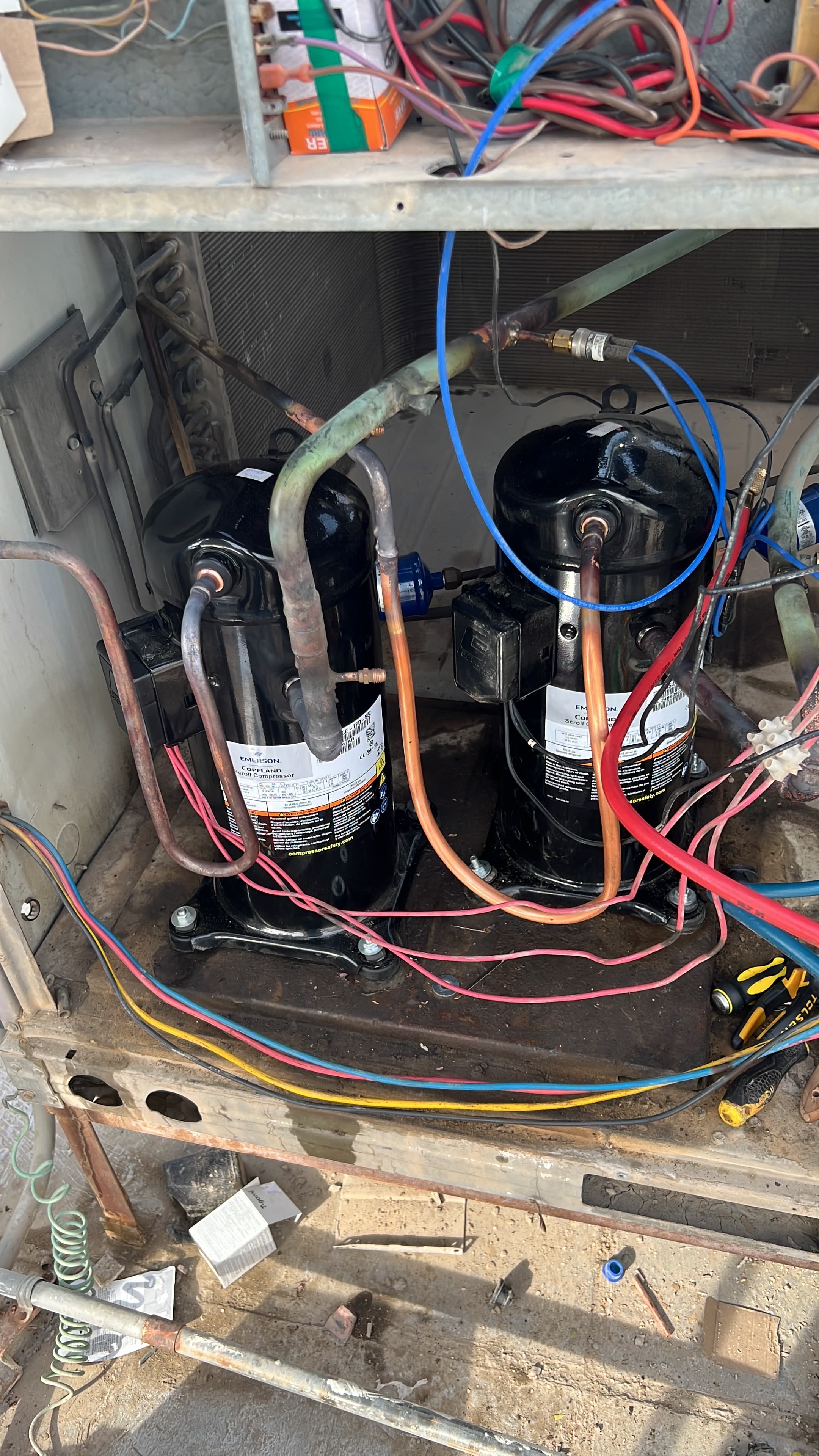 Maintenance of central air conditioning and units 0