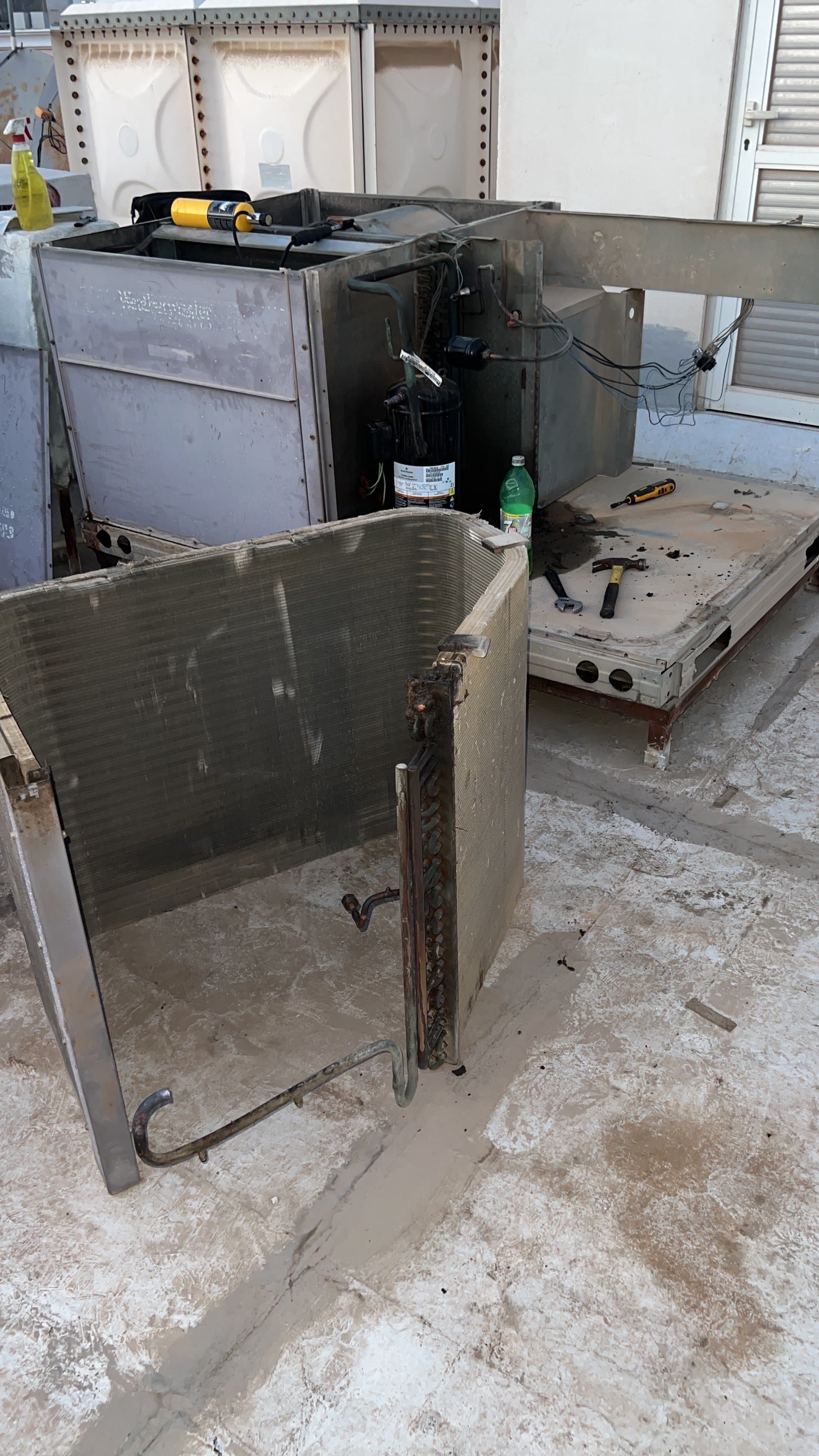 Maintenance of central air conditioning and units 3