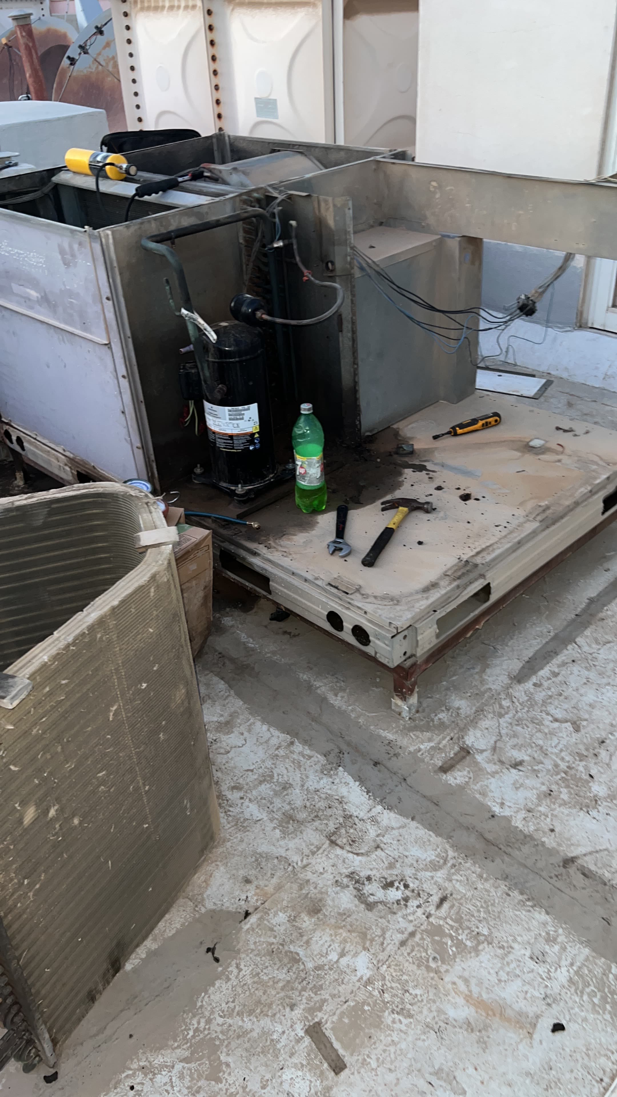 Maintenance of central air conditioning and units 4