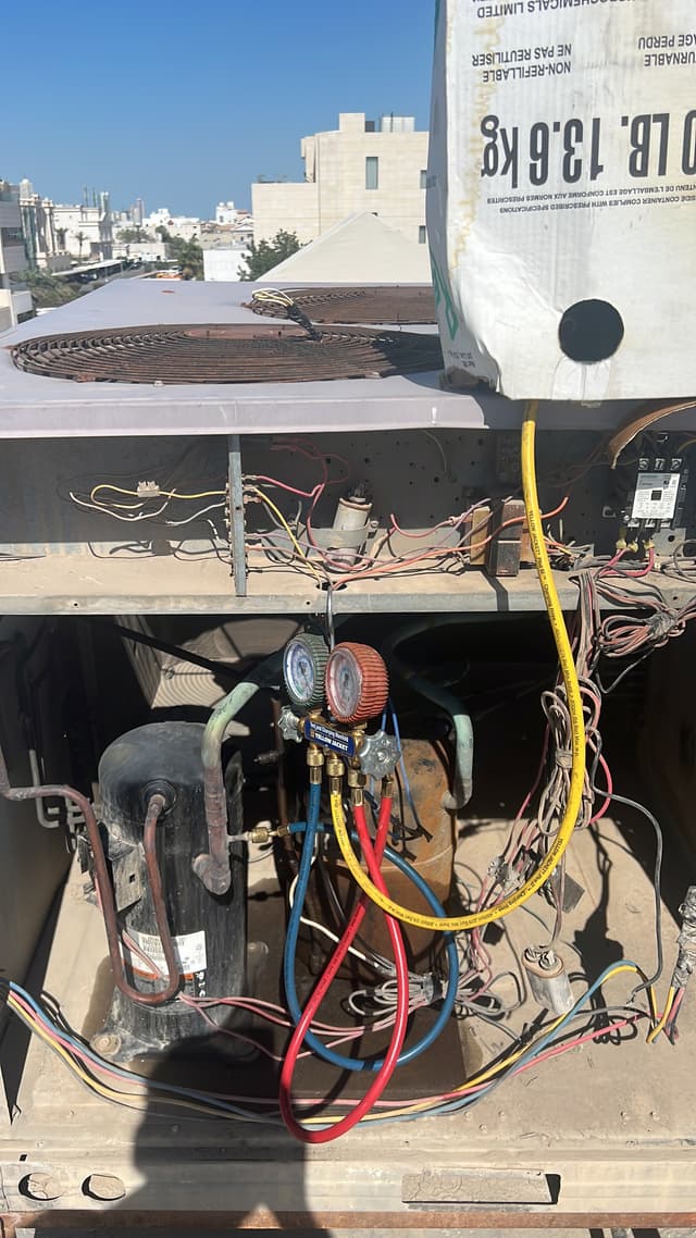 Maintenance of central air conditioning and units