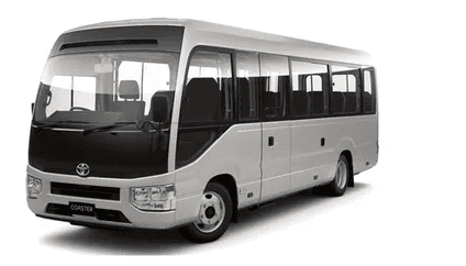2018 coaster bus for rent 0