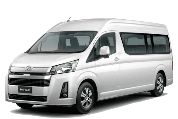 Hiace bus for rent 2023  0