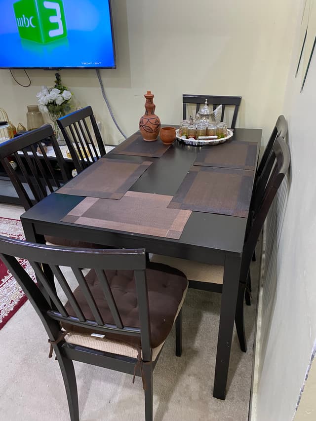 Malaysian dining table