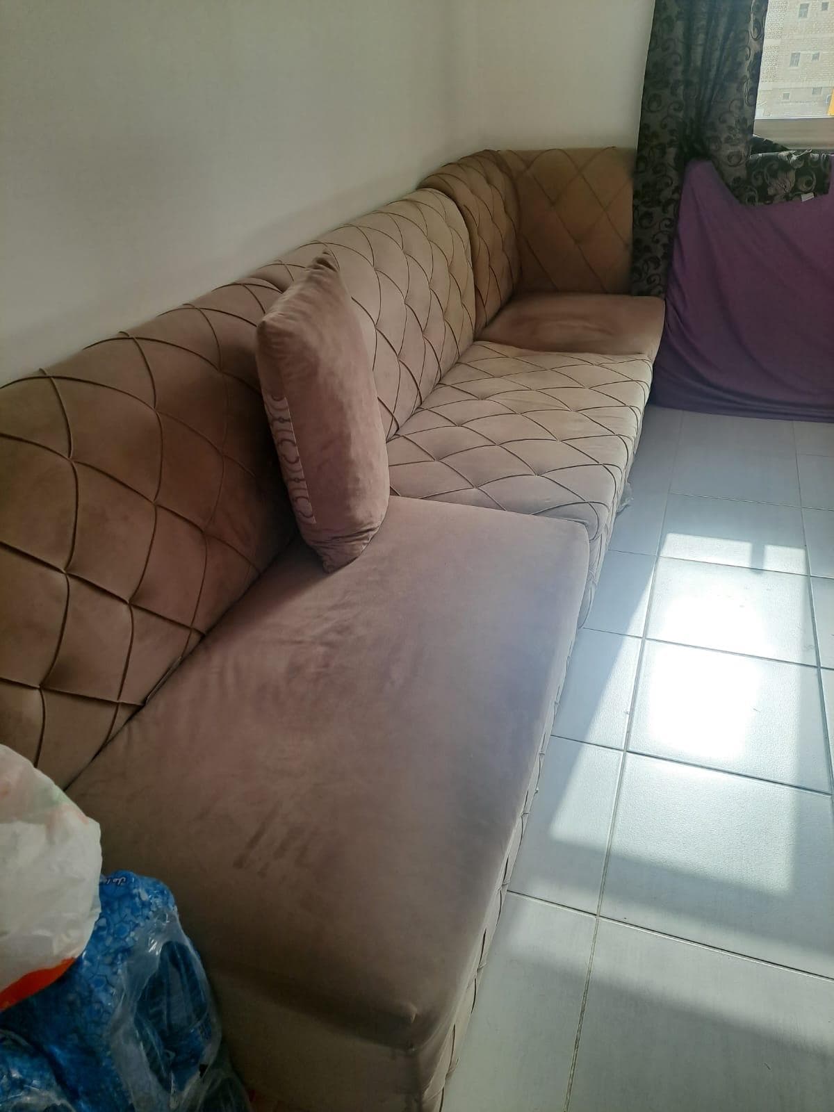 5-seater light sofa 2