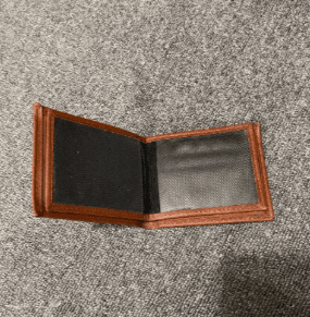 Brown men's wallet 2