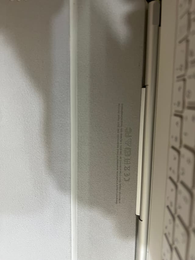 The original Apple Magic keyboard 