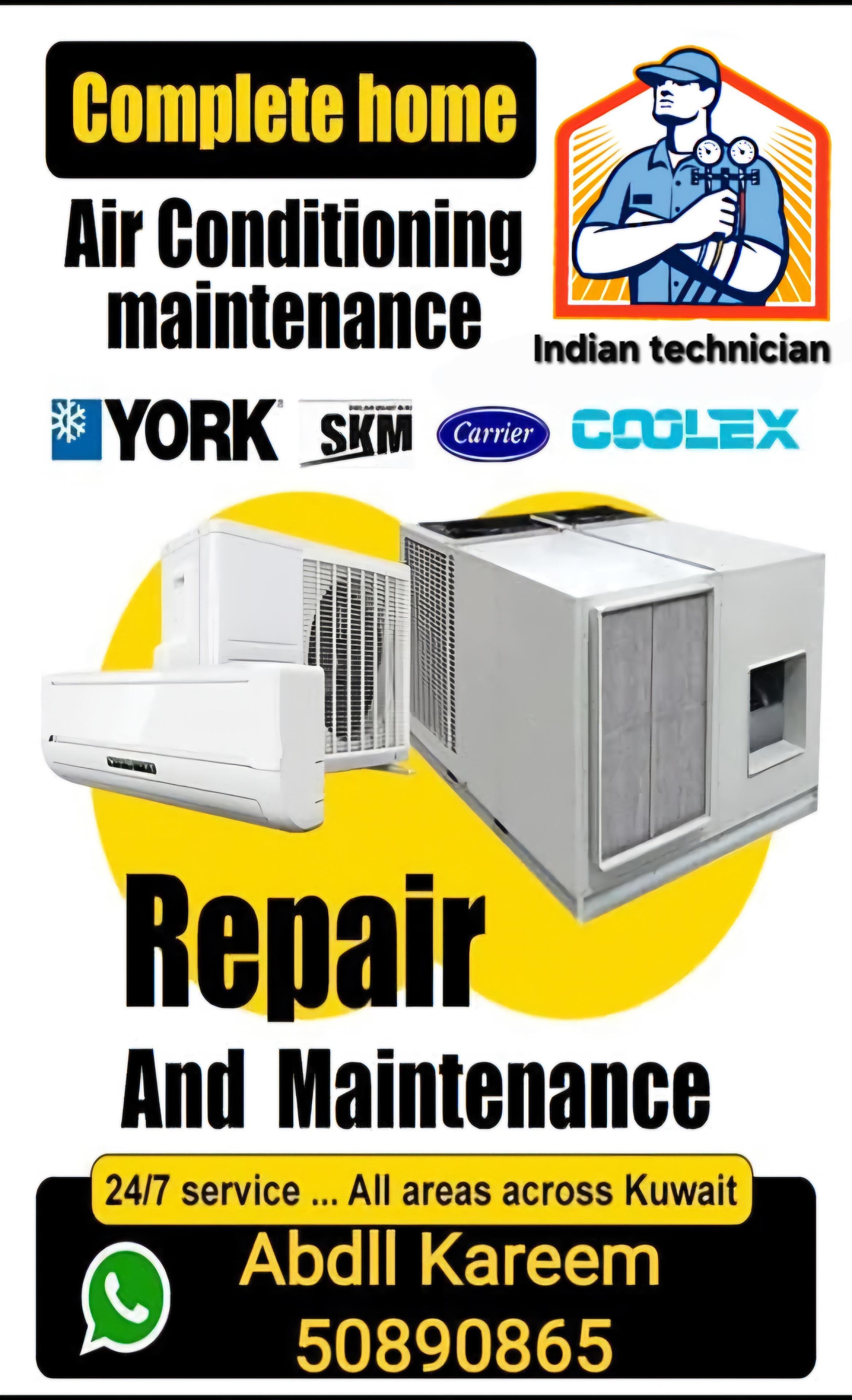 Air conditioning technician service 1