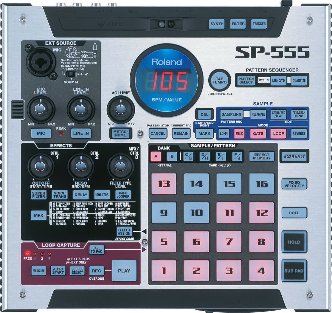 Roland SP-555 device 2