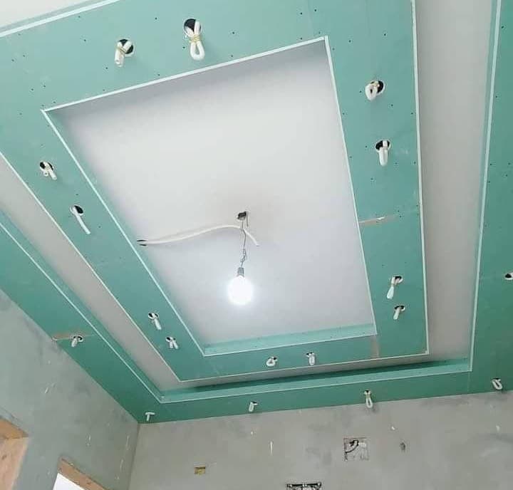 Gypsum board partition 0