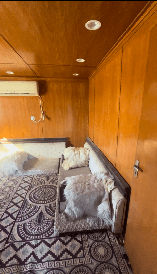 Pull out chalet 12 by 3.5