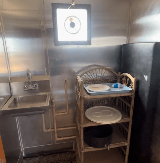 Pull out chalet 12 by 3.5