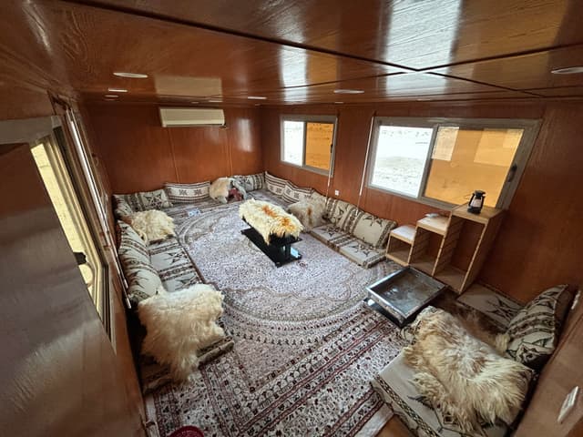 Pull out chalet 12 by 3.5
