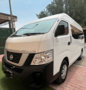Nissan passenger bus for sale with a high roof 4