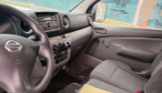 Nissan bus for sale with refrigerator locked 2