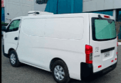 Nissan bus for sale with refrigerator locked 3