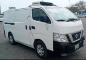 Nissan bus for sale with refrigerator locked 5