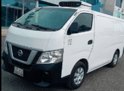 Nissan bus for sale with refrigerator locked 0