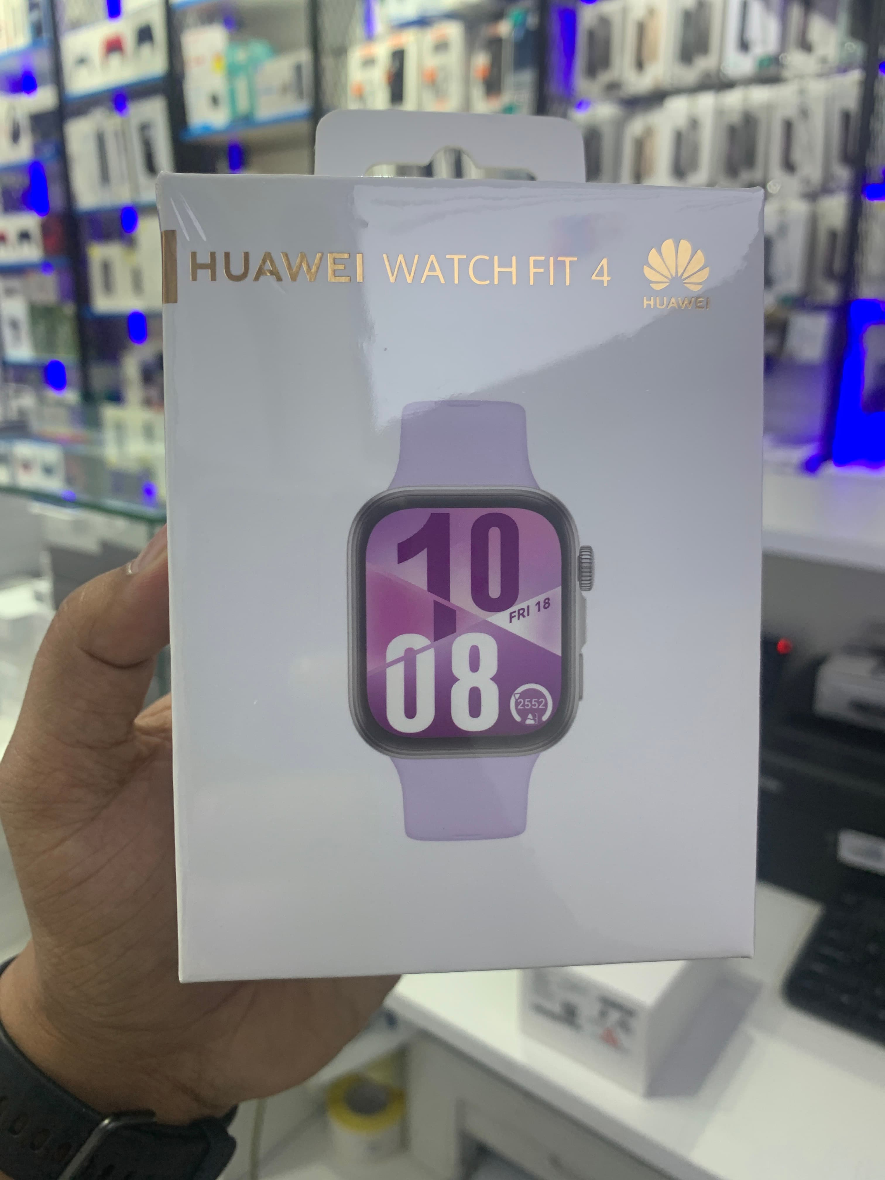 Huawei watch fit 4 purple 0