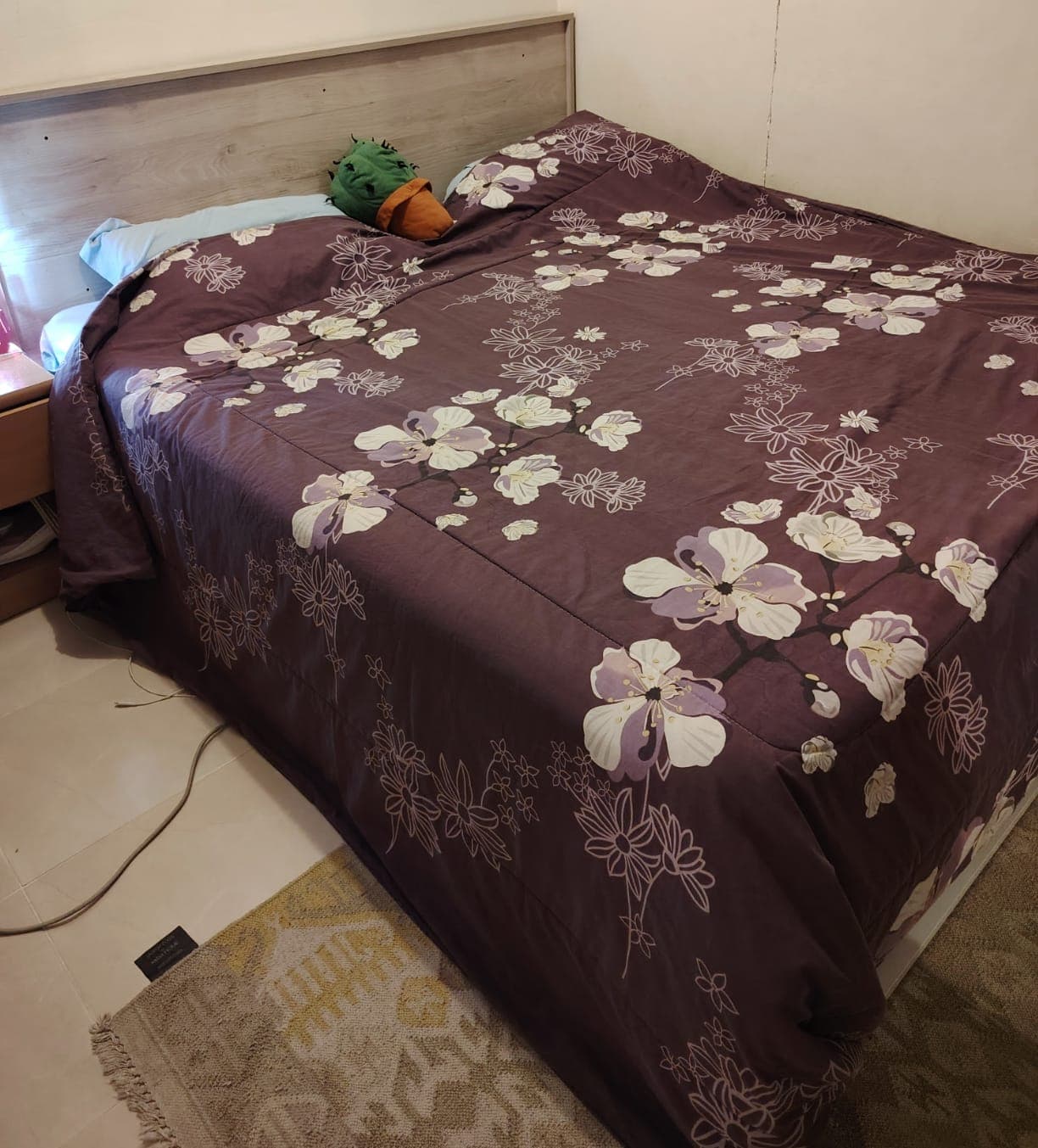 For sale bed, wardrobe 1