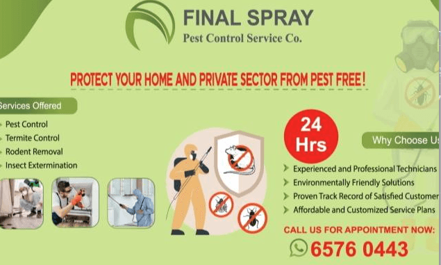Final Pest Control Spray Company 0
